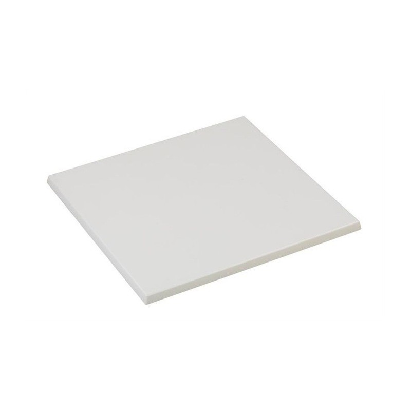 Tablero de mesa Werzalit-Sm, BLANCO 01, 80 x 80 cms*