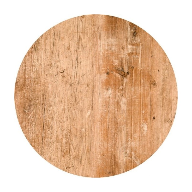 Tablero de mesa Werzalit-SM, FINDUS 295, 60 cms de diámetro*.