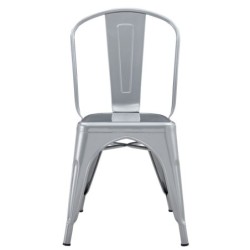 Silla TOL EK LIMITED, acero, gris plata 2