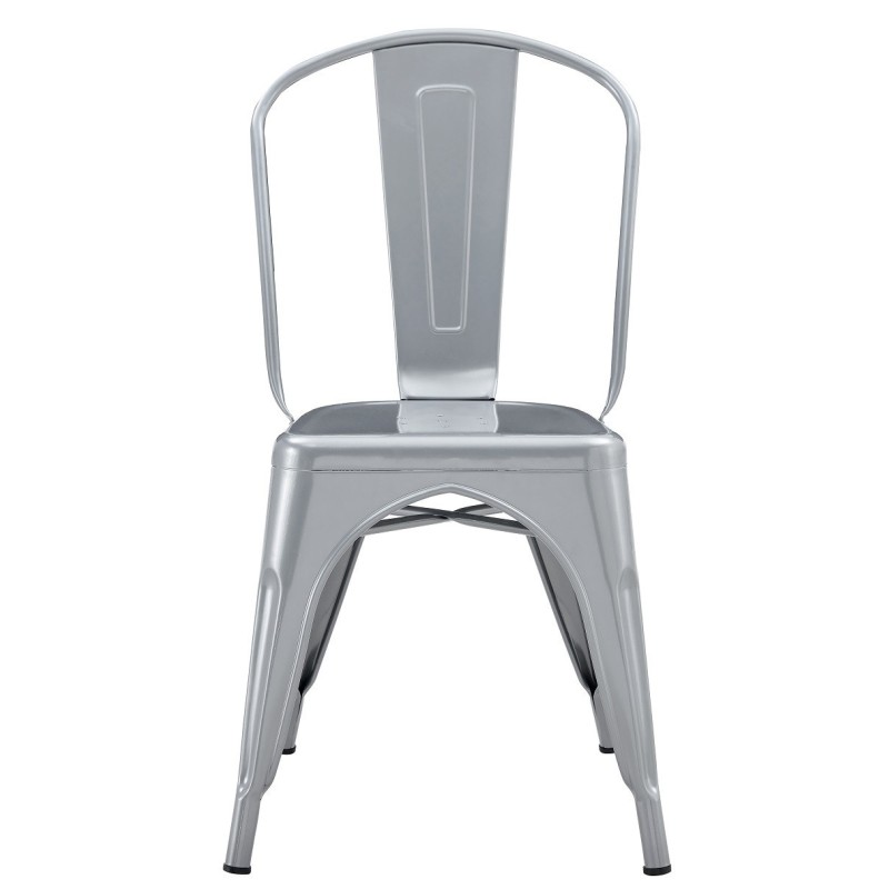 Silla TOL EK LIMITED, acero, gris plata
