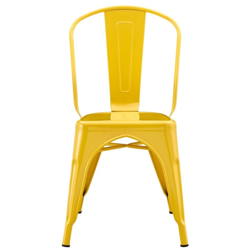 Silla TOL EK LIMITED, acero, amarilla