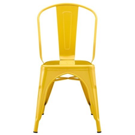 Silla TOL EK LIMITED, acero, amarilla