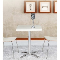 Tablero de mesa ANISA, blanco roto, 80 x 80 cms 2