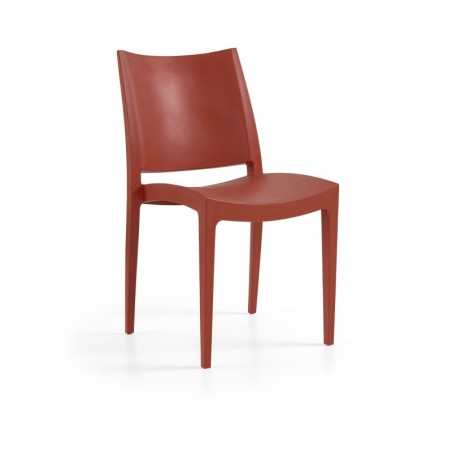 Silla BEYBE, apilable,  polipropileno blanco*