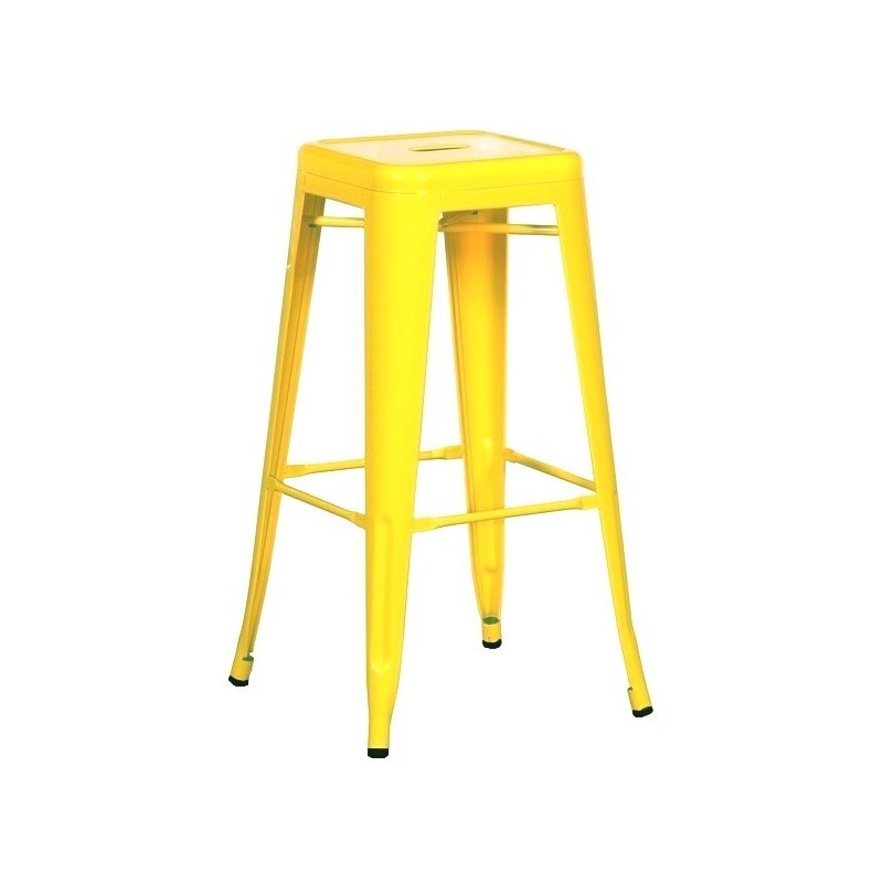 Taburete TOL EK LIMITED, acero, amarillo
