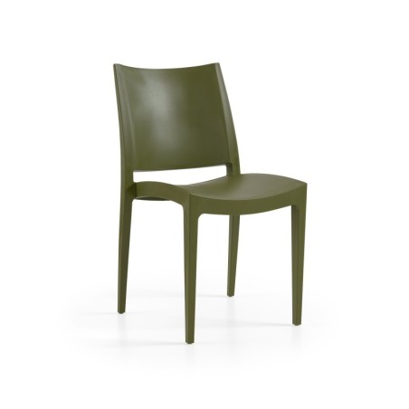 Silla BEYBE, apilable,  polipropileno blanco*