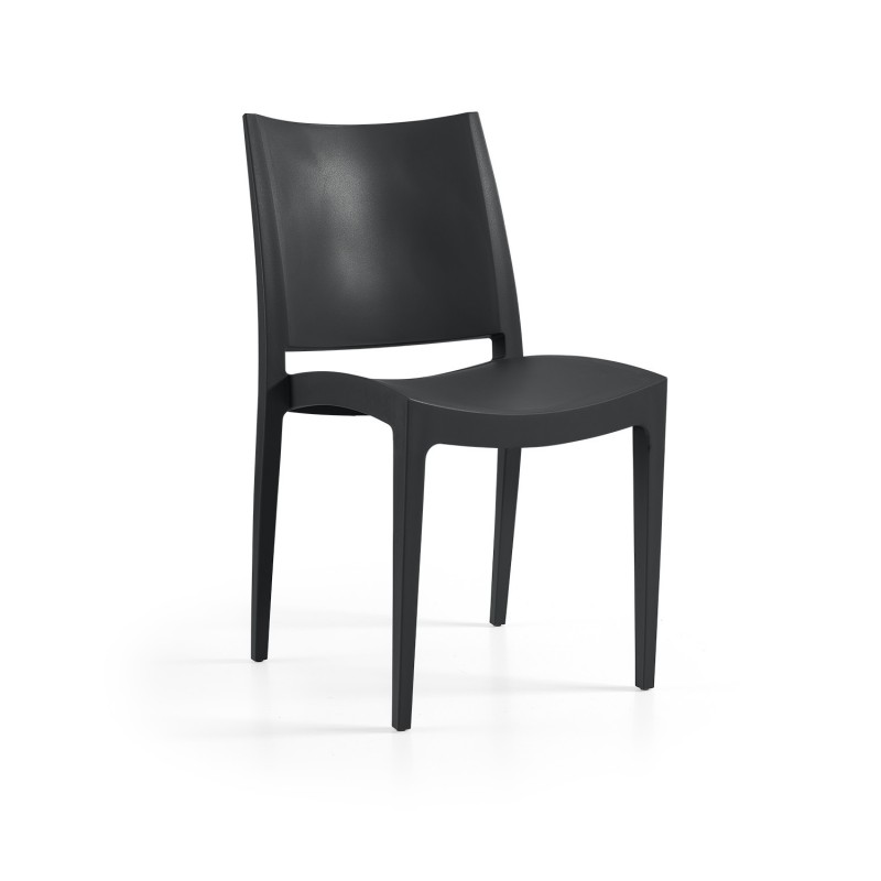 Silla BEYBE, apilable,  polipropileno blanco*