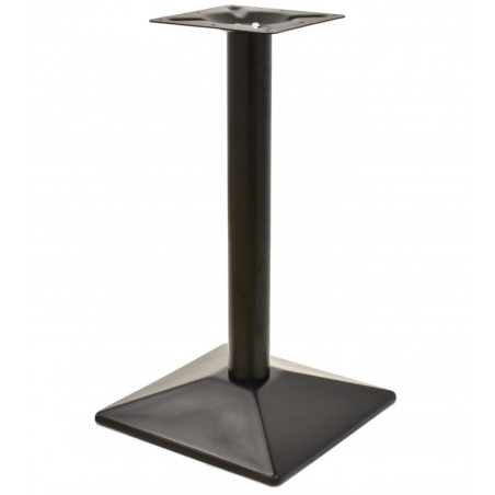 Mesa SOHO, negra, base de 72 cms y tapa de 70 cms. Color a elegir.