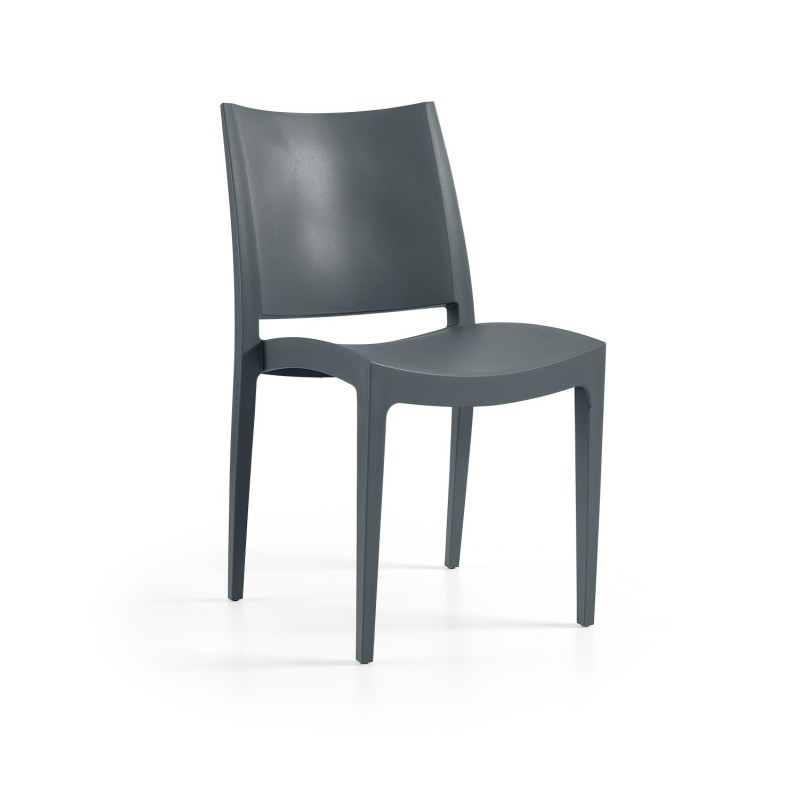 Silla BEYBE, apilable,  polipropileno blanco*