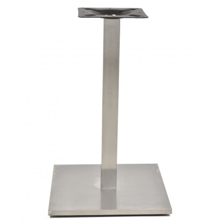 Mesa IPANEMA, acero inoxidable, base de 72 cms y tapa 70 cms. Color a elegir.