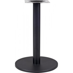 Mesa BOHEME, negra, base de 72 cms y  tapa de 70 x 70 cms. Color a elegir.