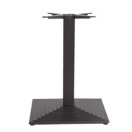 Mesa TIBER, negra, base de 72 cms y tapa de 110 x 70 cms. Color a elegir.
