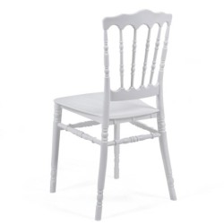 Silla WEDDING, apilable, polipropileno blanco 2