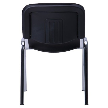 Silla NIZA NEW AM, chasis cromado, tejido A1, color negro*