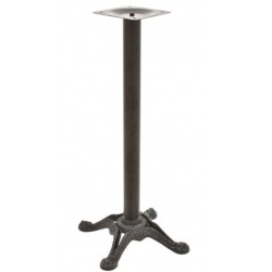 Mesa alta RODANO, negra, base 110 cms y tapa de 70 cms. Color a elegir. 2