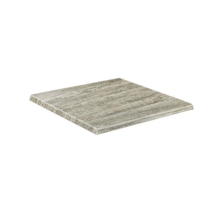 Mesa SOHO, alta, negra, base de 110 cms y tapa de 60x60 cms. Color a elegir.