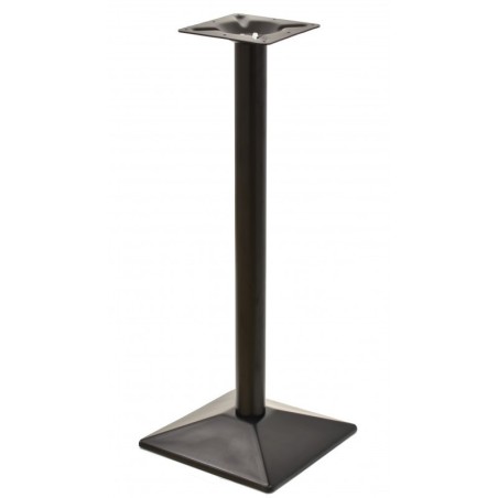 Mesa SOHO, alta, negra, base de 110 cms y tapa de 60 cms. Color a elegir.