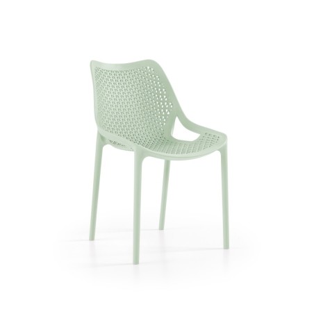 Silla BILL, apilable,  polipropileno tórtora