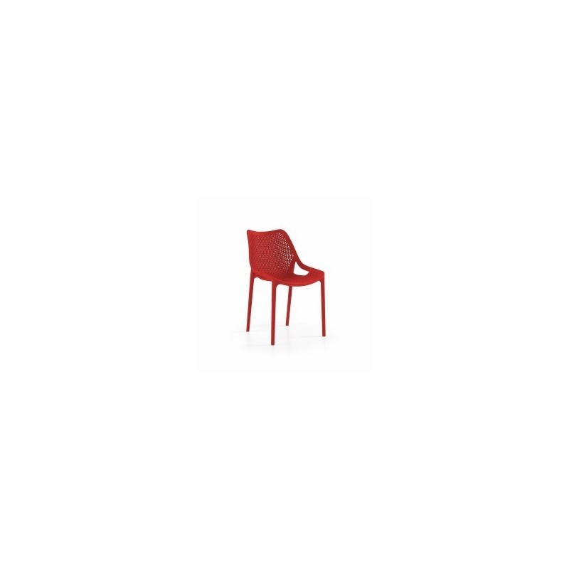 Silla BILL, apilable,  polipropileno tórtora