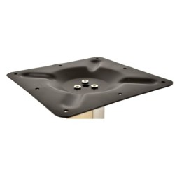 Base de mesa IPANEMA, acero inoxidable, base de 45 x 45 cms, altura 72 cms 2