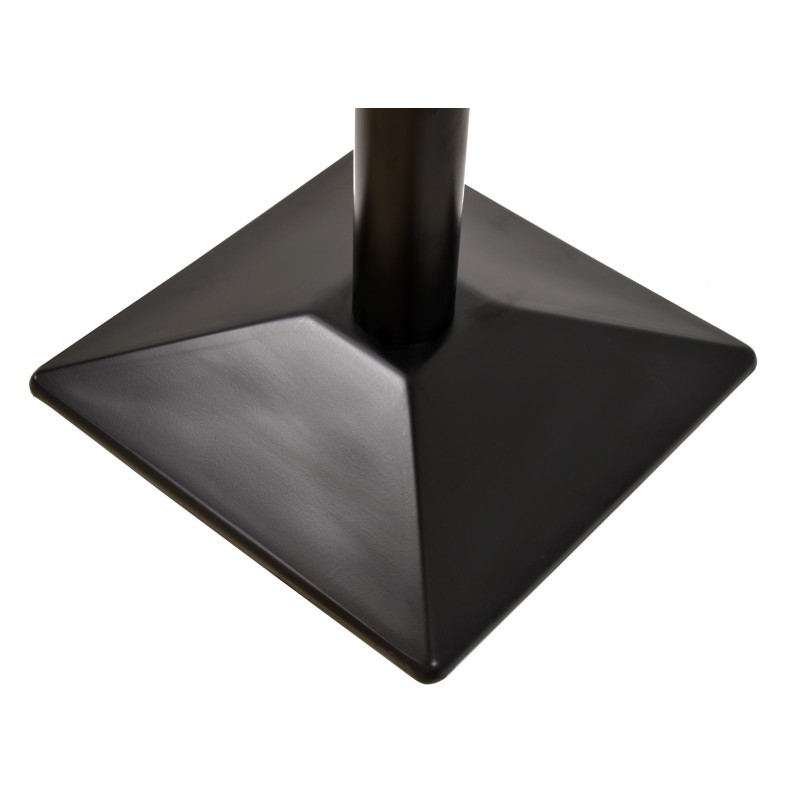 Base de mesa SOHO, negra, base de 40 x 40 cms, altura 72 cms