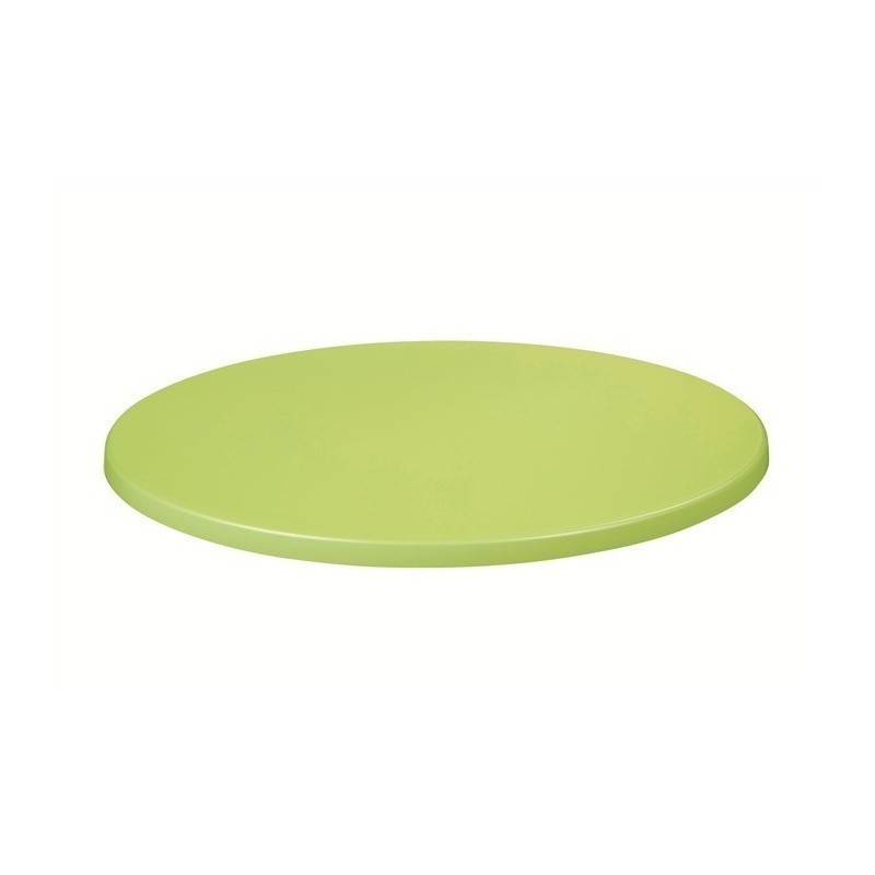 Mesa BENAGIL, alta, acero inoxidable, base de 110 cms y tapa 70 cms. Color a elegir.