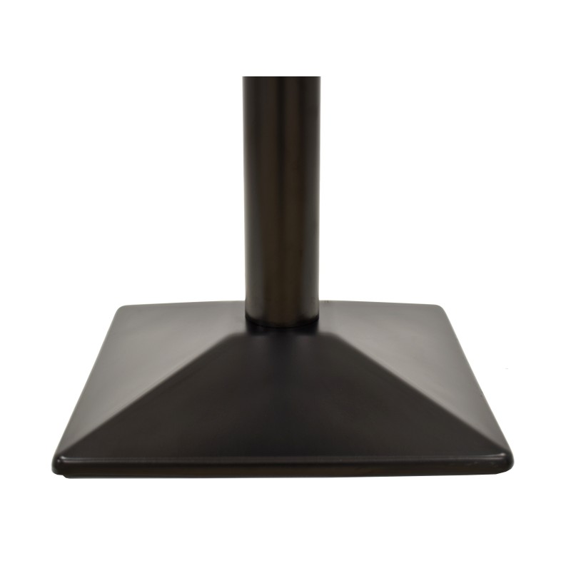 Base de mesa SOHO, negra, base de 40 x 40 cms, altura 72 cms