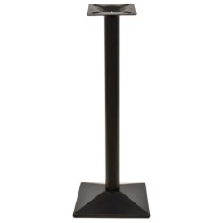 Base de mesa SOHO, alta, negra, base de 40 x 40 cms, altura 110 cms 2