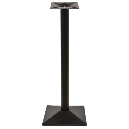 Base de mesa SOHO, alta, negra, base de 40 x 40 cms, altura 110 cms