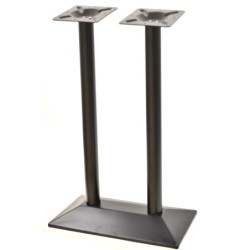 Base de mesa SOHO, alta, rectangular, negra, base de 70 x 40 cms, altura 110 cms 2
