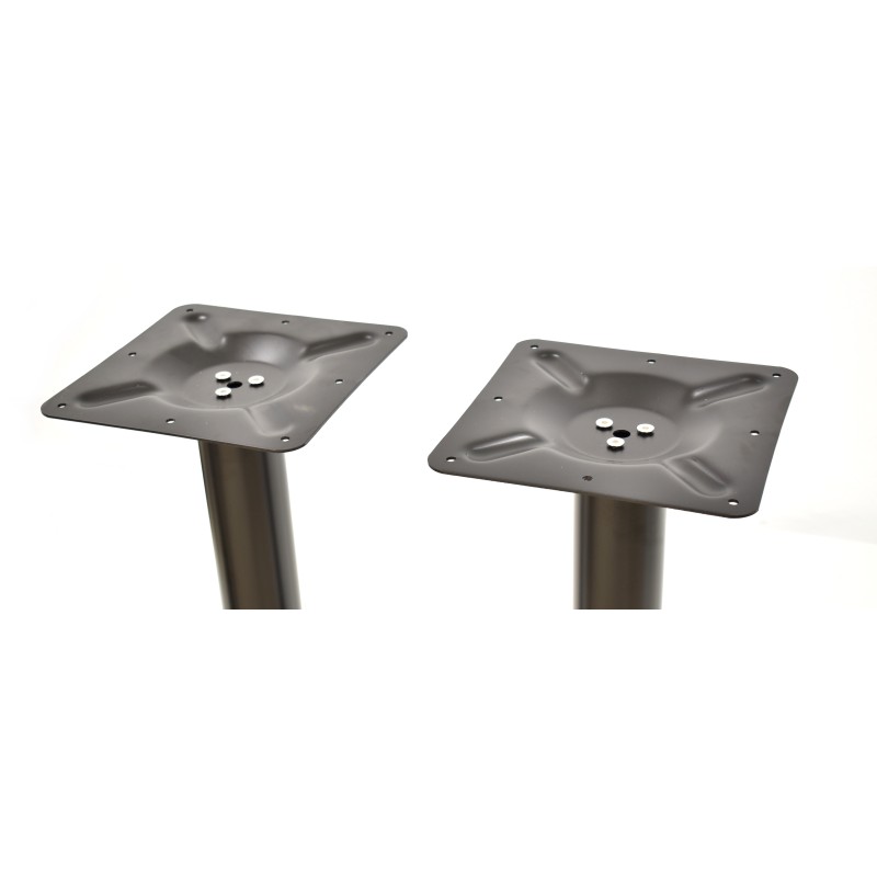 Base de mesa SOHO, alta, rectangular, negra, base de 70 x 40 cms, altura 110 cms