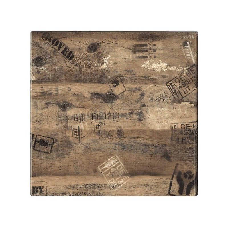 Tablero de mesa Werzalit-Sm, EX WORKS 122, 120 x 80 cms*