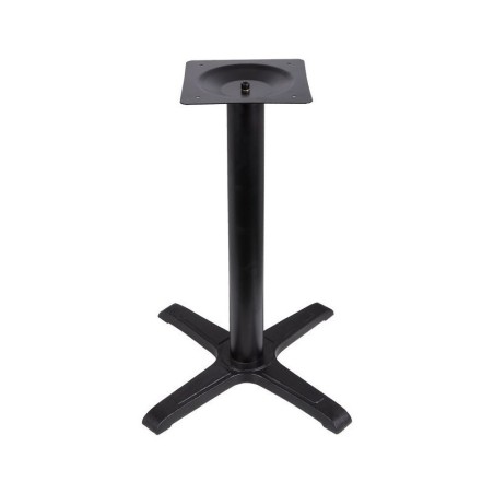 Mesa CARIBE, negra, base de 72 cms y tapa de 70 cms. Color a elegir.