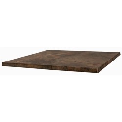 Tablero de mesa Werzalit-Sm, MARRÓN ÓXIDO 223, 80 x 80 cms*