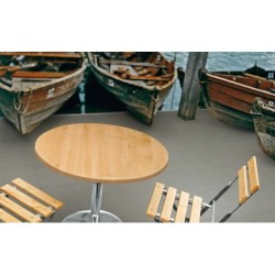 Tablero de mesa Werzalit-Sm, HAYA 19, 70 cms de diámetro*. 2