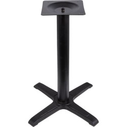 Base de mesa CARIBE, negra, base de 56 x 56 cms, altura 72 cms