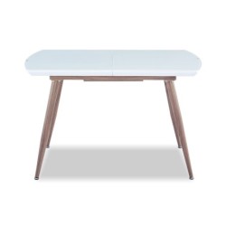 Mesa SOHAIL, extensible, metal, madera, cristal,140 ~ 180x80 cms 2